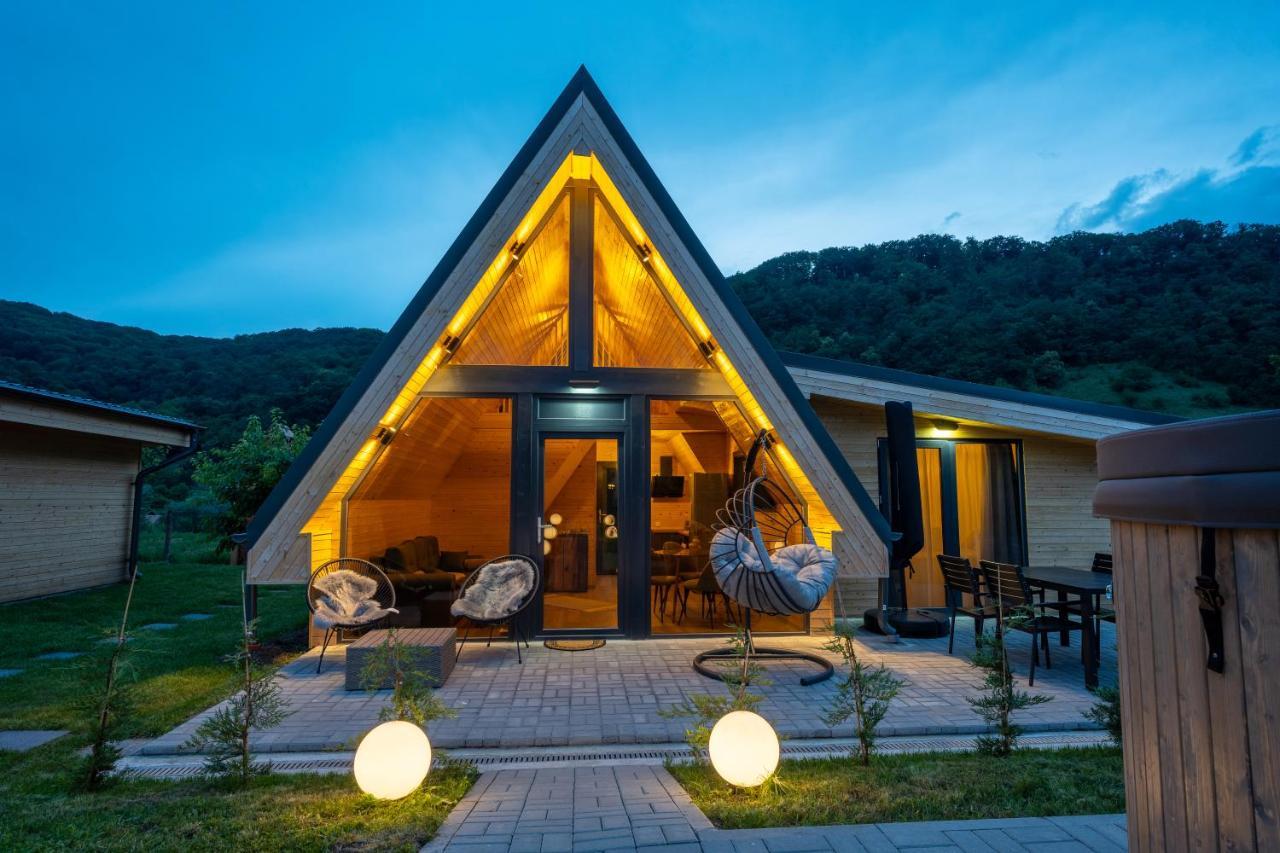 מלון Ungefug A-Frame סיגישוארה מראה חיצוני תמונה
